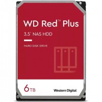 Western Digital Red Plus WD60EFPX disque dur 6 To 5400 tr/min 256 Mo 3.5" Série ATA III