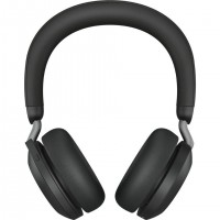 Jabra Evolve2 75 Casque Sans fil Arceau Bureau/Centre d'appels USB Type-C Bluetooth Socle de chargement Noir