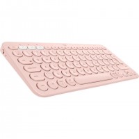 Logitech K380 Multi-Device clavier Universel Bluetooth AZERTY Français Rose