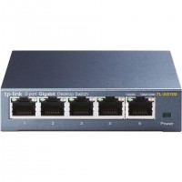 TP-Link TL-SG105 commutateur r&eacute;seau Non-g&eacute;r&eacute; L2 Gigabit Ethernet (10/100/1000) Noir