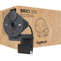 Logitech Brio 305 webcam 2 MP 1920 x 1080 pixels USB Graphite
