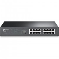 TP-Link TL-SG1016PE Géré L2 Gigabit Ethernet (10/100/1000) Connexion Ethernet, supportant l'alimentation via ce port (PoE) 1U No