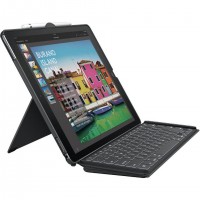 Logitech Slim Combo Fran&ccedil;ais Smart Connector Noir