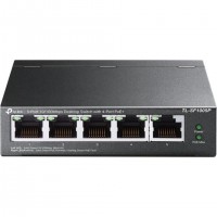 TP-Link TL-SF1005P Non-géré Fast Ethernet (10/100) Connexion Ethernet, supportant l'alimentation via ce port (PoE) Noir