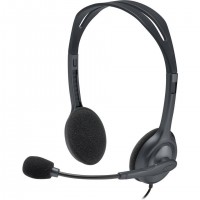 Logitech 981-001000 casque Avec fil Arceau Bureau/Centre d'appels Noir