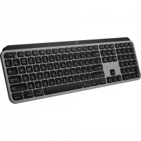 Logitech MX Keys f/ Mac clavier Bureau RF sans fil + Bluetooth AZERTY Français Gris