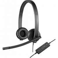 Casque USB Logitech H570e - Micro-casque - sur-oreille - filaire