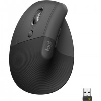 Logitech Lift Left Vertical Ergonomic souris Bureau Gauche RF sans fil + Bluetooth Optique 4000 DPI