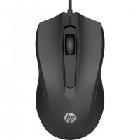 HP Wired Mouse 100 souris USB Type-A Optique