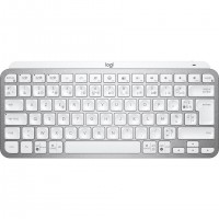 Logitech MX Keys Mini clavier RF sans fil + Bluetooth ĄŽERTY Français Gris