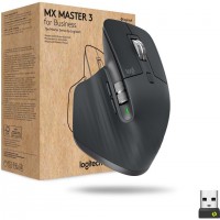 Logitech MX Master 3 for Business souris Bureau RF sans fil + Bluetooth Laser 4000 DPI