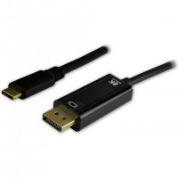 MCL MB1B99AZUSB3CDP14 câble vidéo et adaptateur 1,8 m USB Type-C DisplayPort Noir