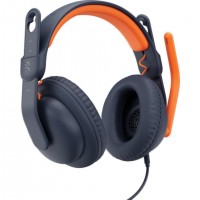 Logitech Zone Learn Casque Avec fil Arceau Education Bleu, Orange