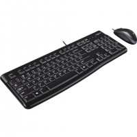Logitech Desktop MK120 clavier Souris incluse USB QWERTY Noir
