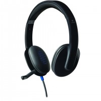 Casque USB Logitech H540 - Micro-casque - sur-oreille - filaire