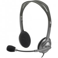 Logitech H111 Casque Avec fil Arceau Bureau/Centre d'appels Noir