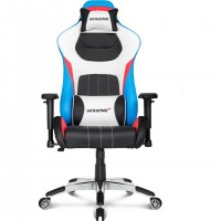 AKRacing Premium Siège de jeu sur PC Siège capitonné Noir, Bleu, Rouge, Blanc