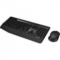 Logitech 920-006483 clavier Souris incluse Universel USB Français Noir