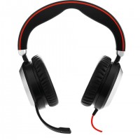 Jabra Evolve 80 Casque Avec fil Arceau Bureau/Centre d'appels Noir