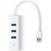 TP-Link UE330 station d'accueil Avec fil USB 3.2 Gen 1 (3.1 Gen 1) Type-A Blanc