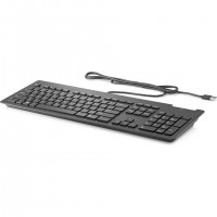 HP Business Slim Smartcard Keyboard clavier USB Noir