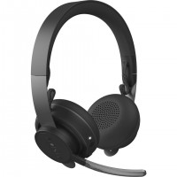 Logitech 981-000854 casque Sans fil Arceau Bureau/Centre d'appels Bluetooth Graphite