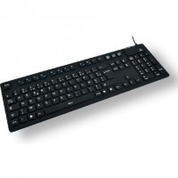 MCL ACK-729/N clavier Universel USB + PS/2 AZERTY Français Noir