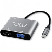MCL MD1B99AU3CHVUDP station d'accueil USB 3.2 Gen 1 (3.1 Gen 1) Type-C Argent