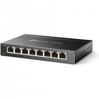 TP-Link TL-SG108S Non-géré Gigabit Ethernet (10/100/1000) Noir