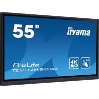 iiyama TE5512MIS-B3AG affichage de messages En forme de kiosk 139,7 cm (55") LCD Wifi 400 cd/m² 4K Ultra HD Noir Écran tactile I