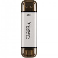 Transcend ESD310 1 To USB Type-A / USB Type-C Argent