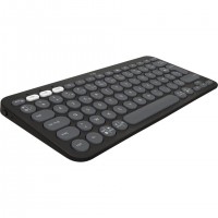 Logitech Pebble Keys 2 K380s clavier Universel Bluetooth AZERTY Fran&ccedil;ais Graphite