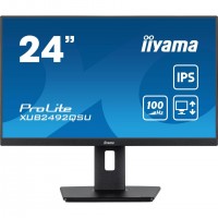 iiyama ProLite XUB2492QSU-B1 écran plat de PC 60,5 cm (23.8") 2560 x 1440 pixels Wide Quad HD LED Noir