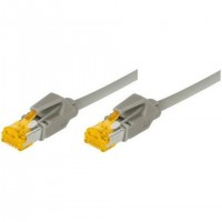 Tecline 0.3m Cat6a RJ-45 câble de réseau Gris 0,3 m S/FTP (S-STP)
