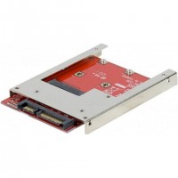 EXC 307603 Boîtier de disques de stockage Boîtier disque dur/SSD Rouge 2.5"