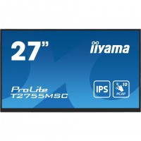 iiyama ProLite T2755MSC-B1 écran plat de PC 68,6 cm (27") 1920 x 1080 pixels Full HD LED Écran tactile Dessus de table Noir