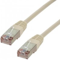 Pack de 5 Cordon de raccordement MCL Eco - RJ-45 (M) pour RJ-45 (M) - 5 m - paire torsadée écrantée (F/UTP) - CAT 5e - moulé, bl