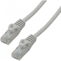 Pack de 5 MCL - Cordon de raccordement - RJ-45 (M) pour RJ-45 (M) - 3 m - UTP - CAT 6 - moulé, bloqué - gris