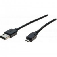 Pack de 5 exertis Connect - Câble USB - USB (M) pour Micro-USB de type B (M) - USB 2.0 - 50 cm - noir