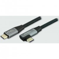 MCL MC1C99A3C1052CZ câble USB USB 3.2 Gen 2 (3.1 Gen 2) 2 m USB C Noir, Gris
