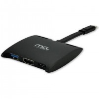 MCL MD1B99AUSB3C559 station d'accueil USB 3.2 Gen 1 (3.1 Gen 1) Type-A Noir