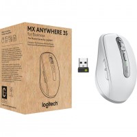 Logitech MX Anywhere 3S for Business souris Bureau Droitier RF sans fil + Bluetooth Laser 8000 DPI