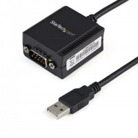 StarTech.com ICUSB2321F changeur de genre de c&acirc;ble DB-9 USB 2.0 A Noir