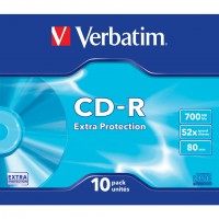 Verbatim CD-R Extra Protection 700 Mo 52x 10 pi&egrave;ce(s)