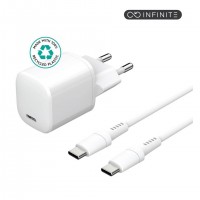 eSTUFF ES637600 chargeur d'appareils mobiles Smartphone, Tablette Blanc Secteur Intérieure