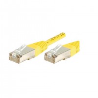 Dexlan 858336 câble de réseau Jaune 7,5 m Cat6a S/FTP (S-STP)