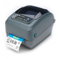 Zebra GX420t imprimante pour étiquettes Thermique direct/Transfert thermique 203 x 203 DPI 152 mm/sec Avec fil