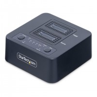 StarTech.com M2-HDD-DUPLICATOR-N1 duplicateur de supports et de données Duplicateur hdd/ssd Noir 1 copies