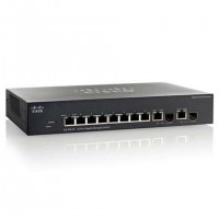 Cisco SG350-10 Géré L3 Gigabit Ethernet (10/100/1000) Noir
