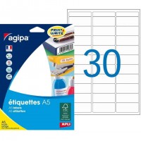 Etiquettes AGIPA 19mm * 38mm
